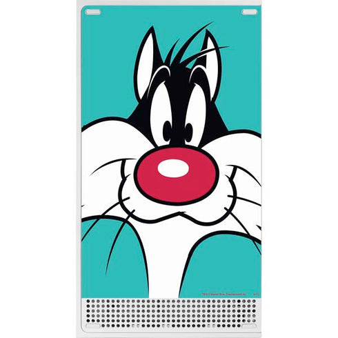 Looney Tunes Sylvester Zoomed In Xbox Series S Console Skin